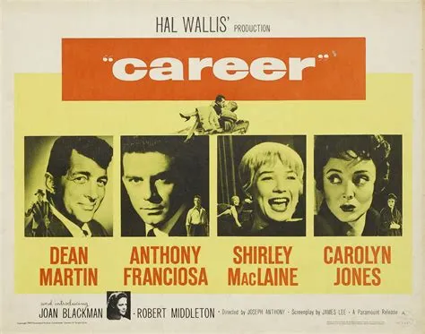 Career 1959年のアメリカ映画、華麗なるハリウッドの舞台裏を覗き見！